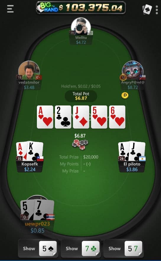 การรู้ผลต่างของค่าลิมิตของ x5Bet x5Bet No Lex Poker